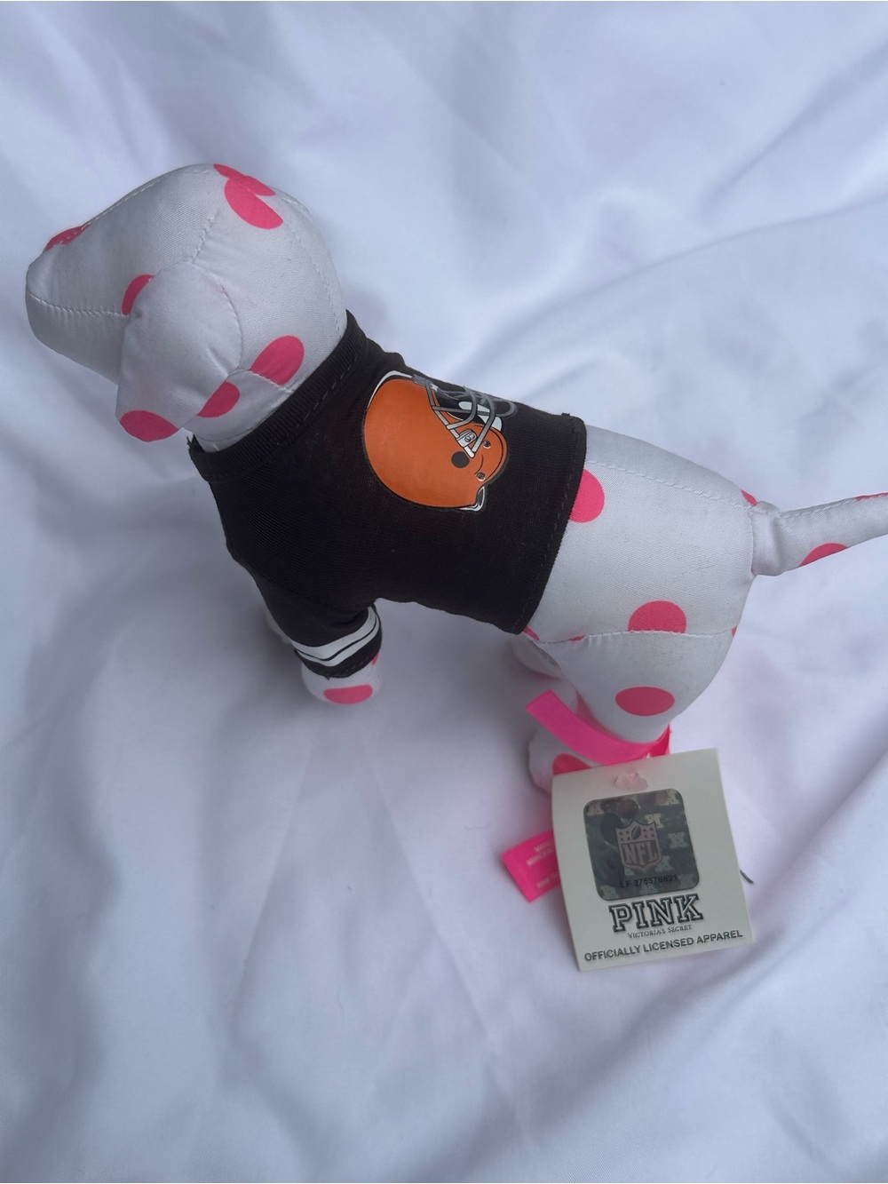 Victoria's Secret PINK browns NFL mascot. NWT.